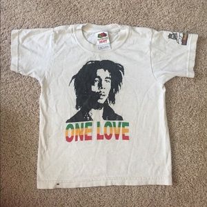 Kids shirt ; Bob Marley