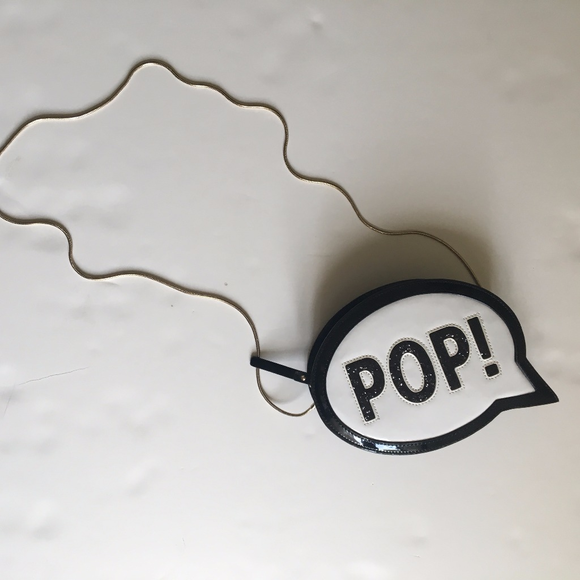 ❣️SOLD❣️KATE SPADE Pop Clutch Patent Shoulder bag - Picture 8 of 8