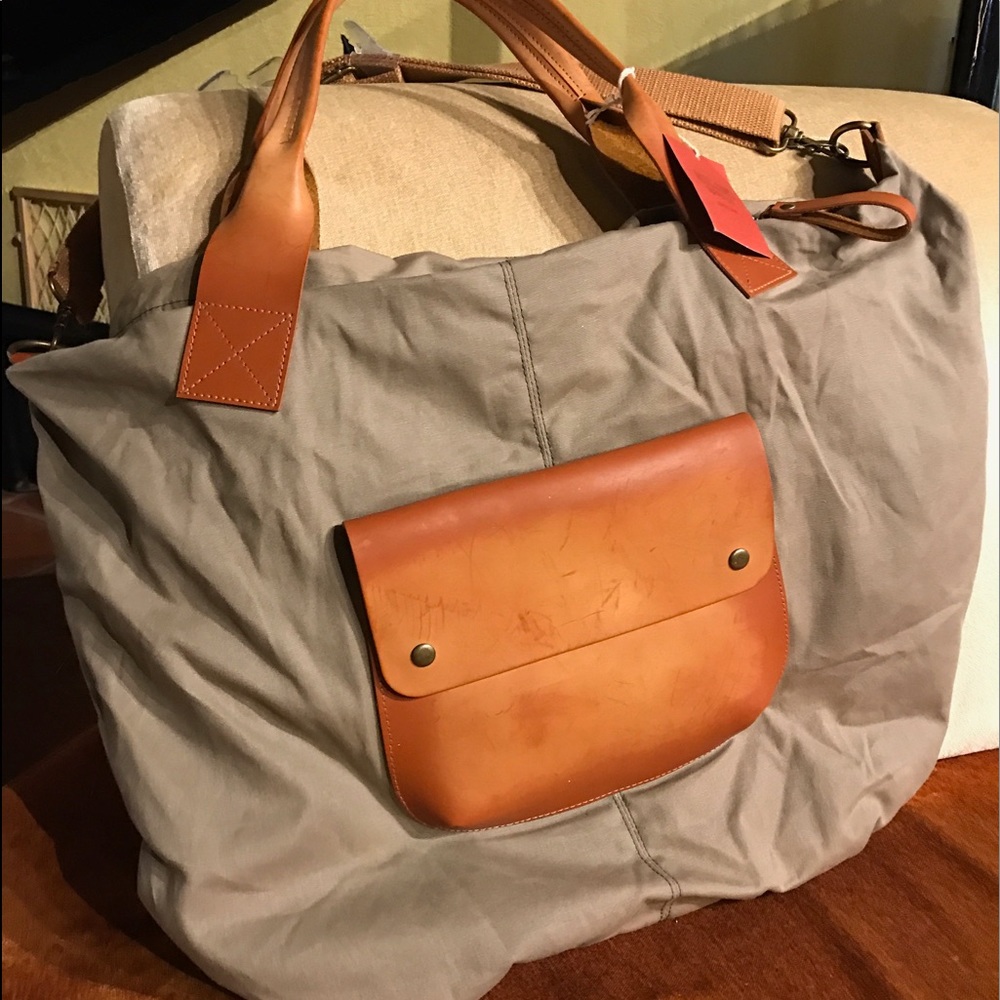 Mossimo military hobo bag