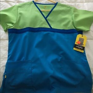 Women's nurse scrubs, new.
