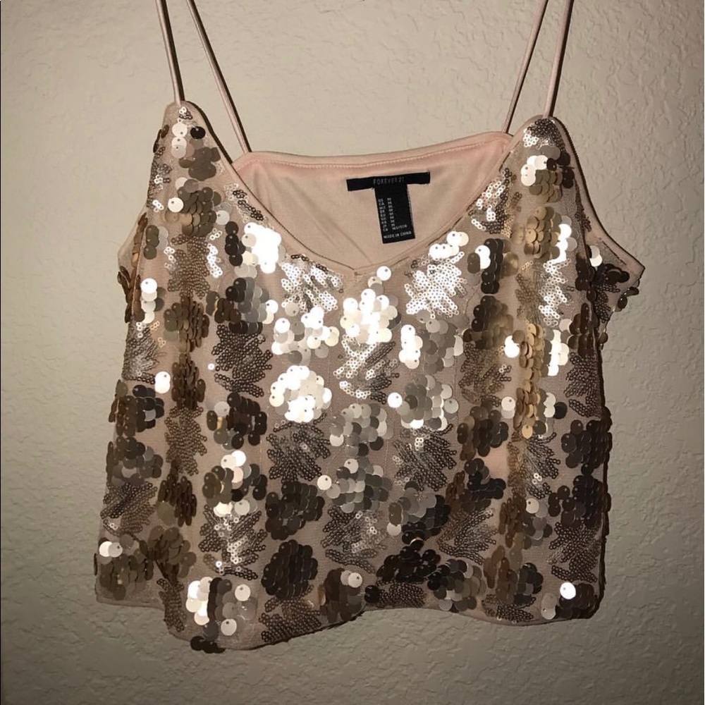 Sequined top