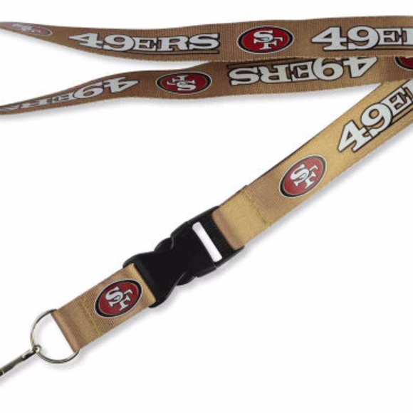 NWT San Francisco 49ers Lanyard Ticket Holder - Picture 2 of 3