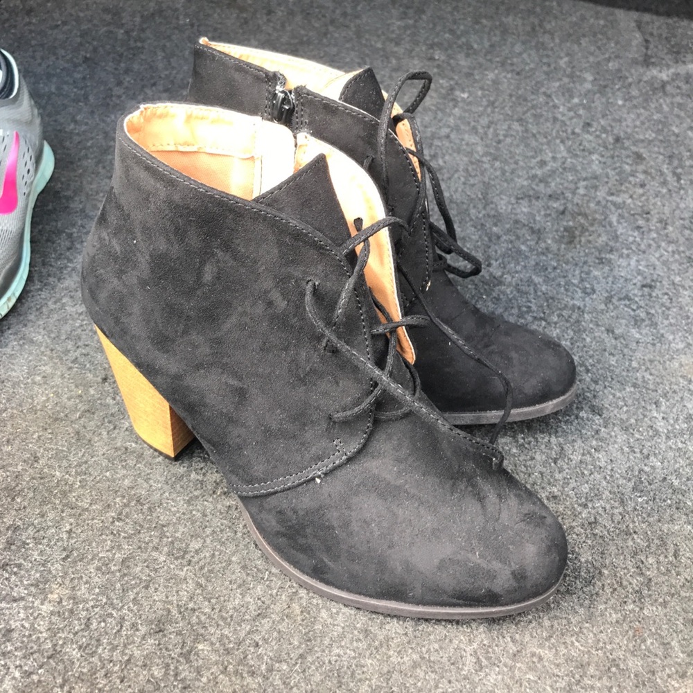 Black booties