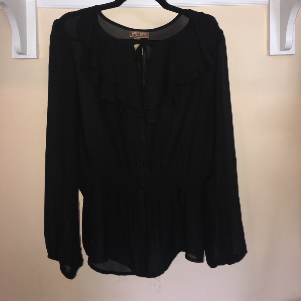 Ruffled blouse