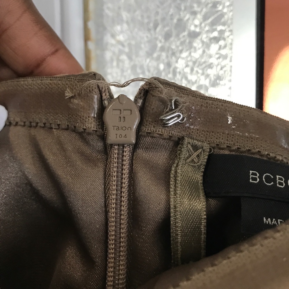 ‼️New‼️ BCBGMaxAzria Strapless Dress. - Picture 5 of 5