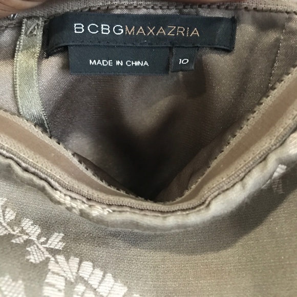 ‼️New‼️ BCBGMaxAzria Strapless Dress. - Picture 4 of 5