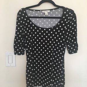 Polka dot top