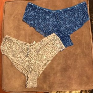 NWOT sz XL Daisy Fuentes Tanga Panties (2)