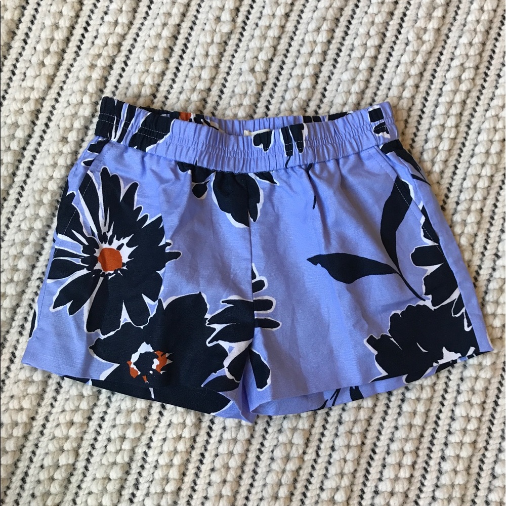 ✨SALE✨J. Crew Indigo Girls Linen Blend Shorts