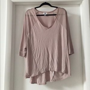 Blush Dolman Top