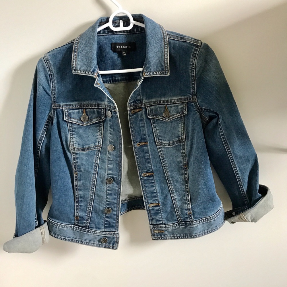 Talbots Denim Jacket XS
