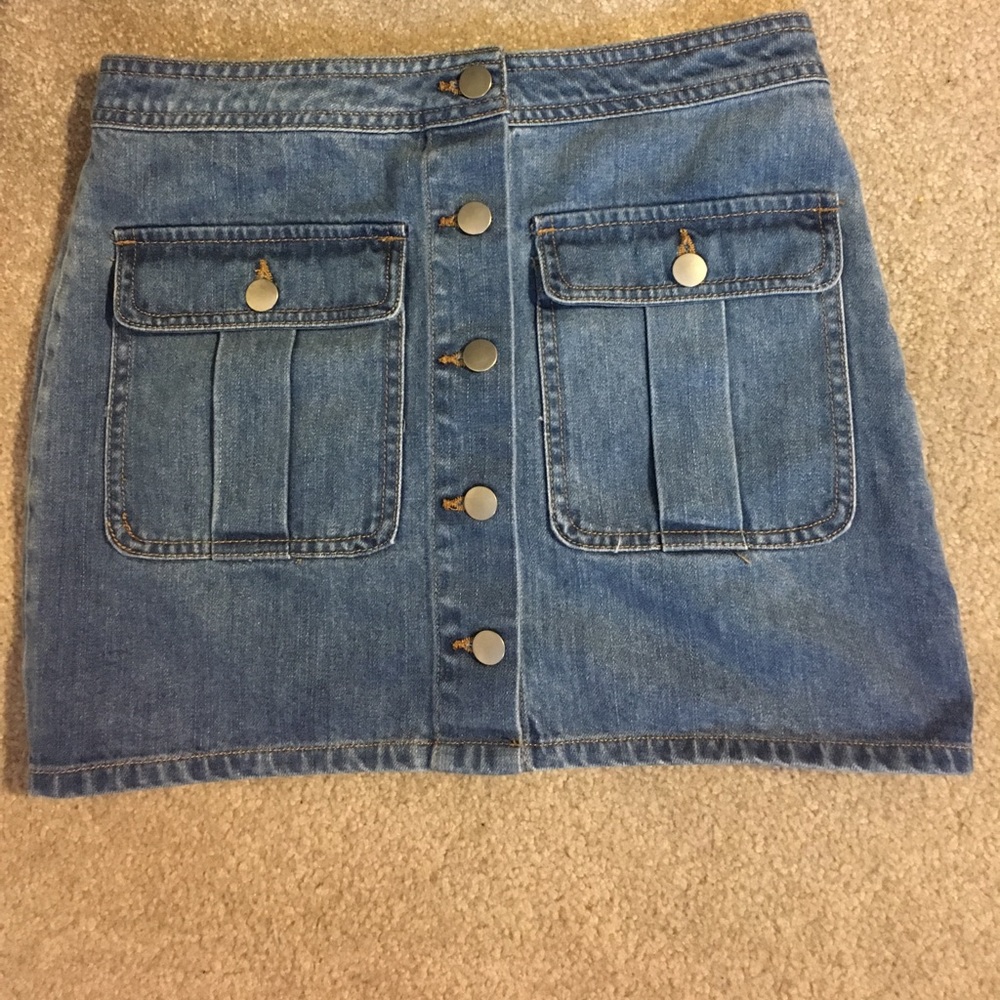 Forever 21 Denim Mini Skirt