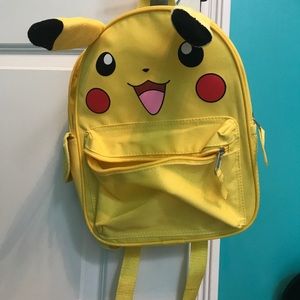 Mini pichachu backpack