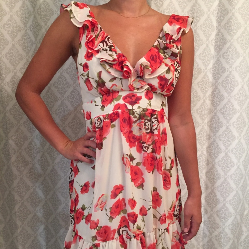 Short Floral Dress