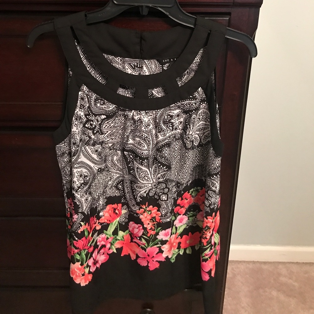 Zac & Rachel Sleeveless Blouse