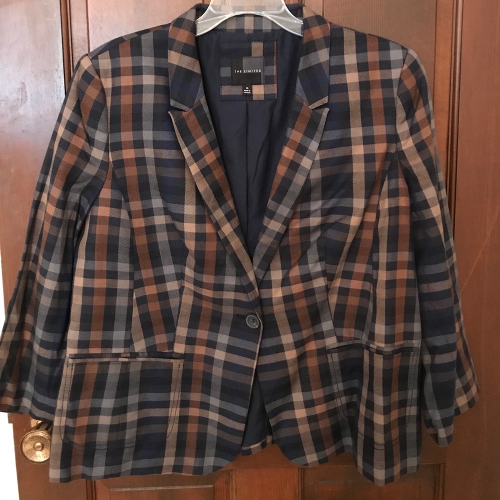 Limited Plaid Blazer