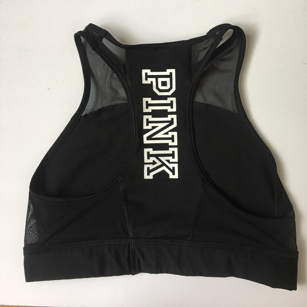 VS Pink High Neck Bra - Picture 2 of 4