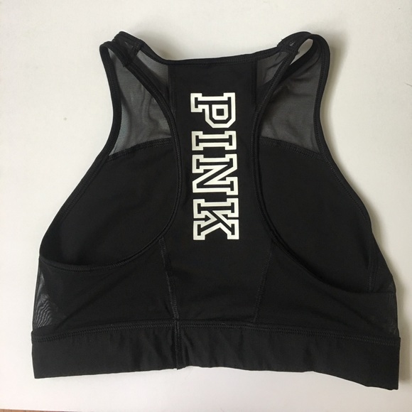 VS Pink High Neck Bra - Picture 2 of 4