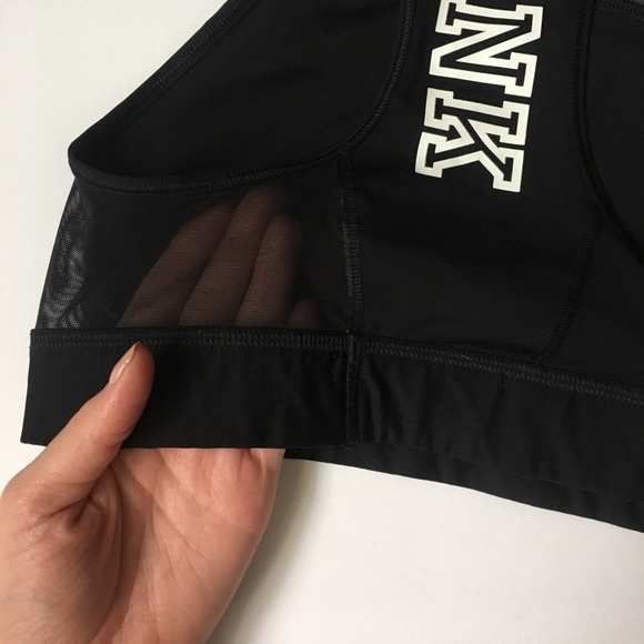 VS Pink High Neck Bra - Picture 4 of 4