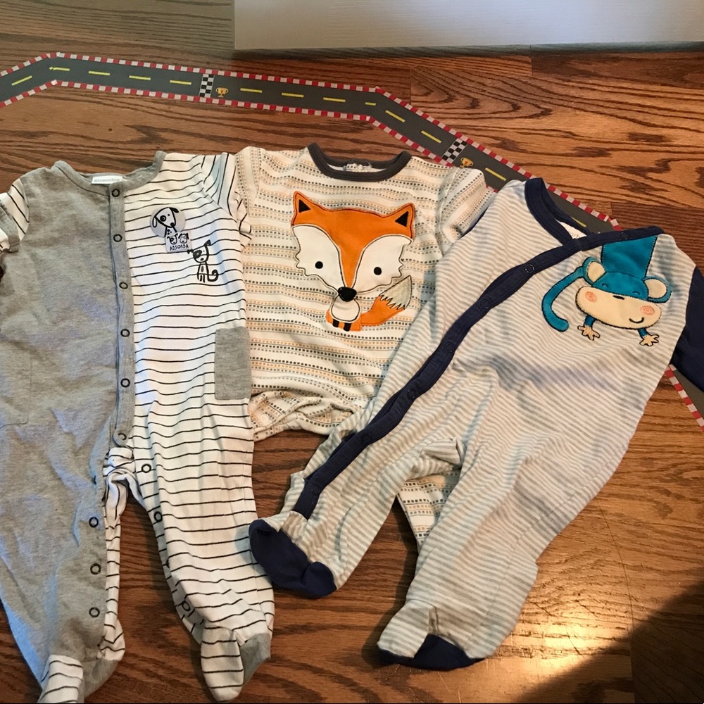 Absorba Footie Lot