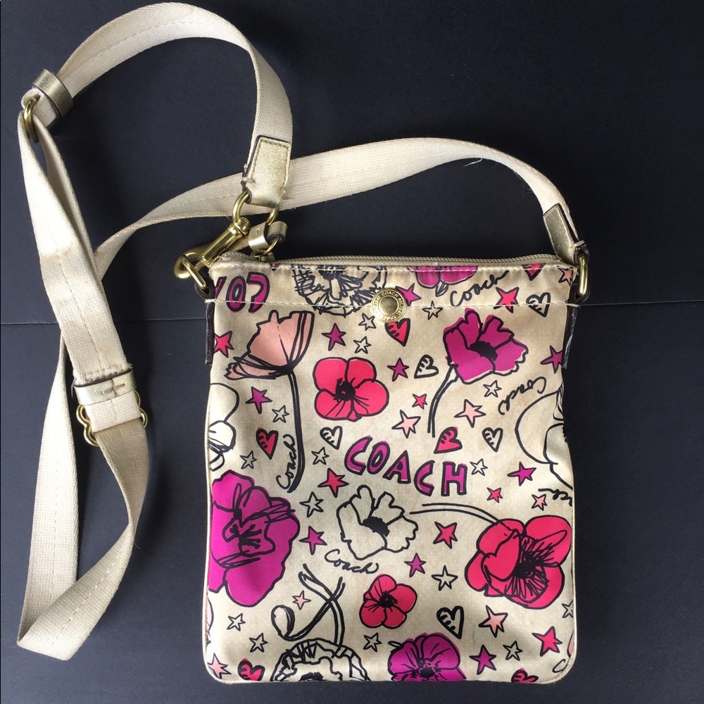 Coach "Poppy" Crossbody Purse