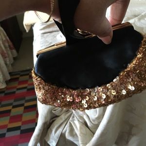 Wristlet evening bag