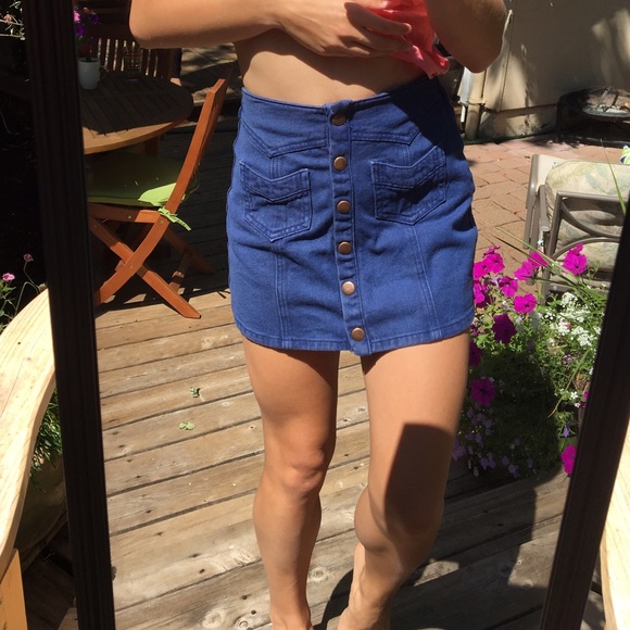 Jean skirt - Picture 1 of 3