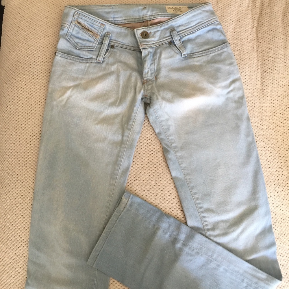 Diesel light blue jeans. Size 24