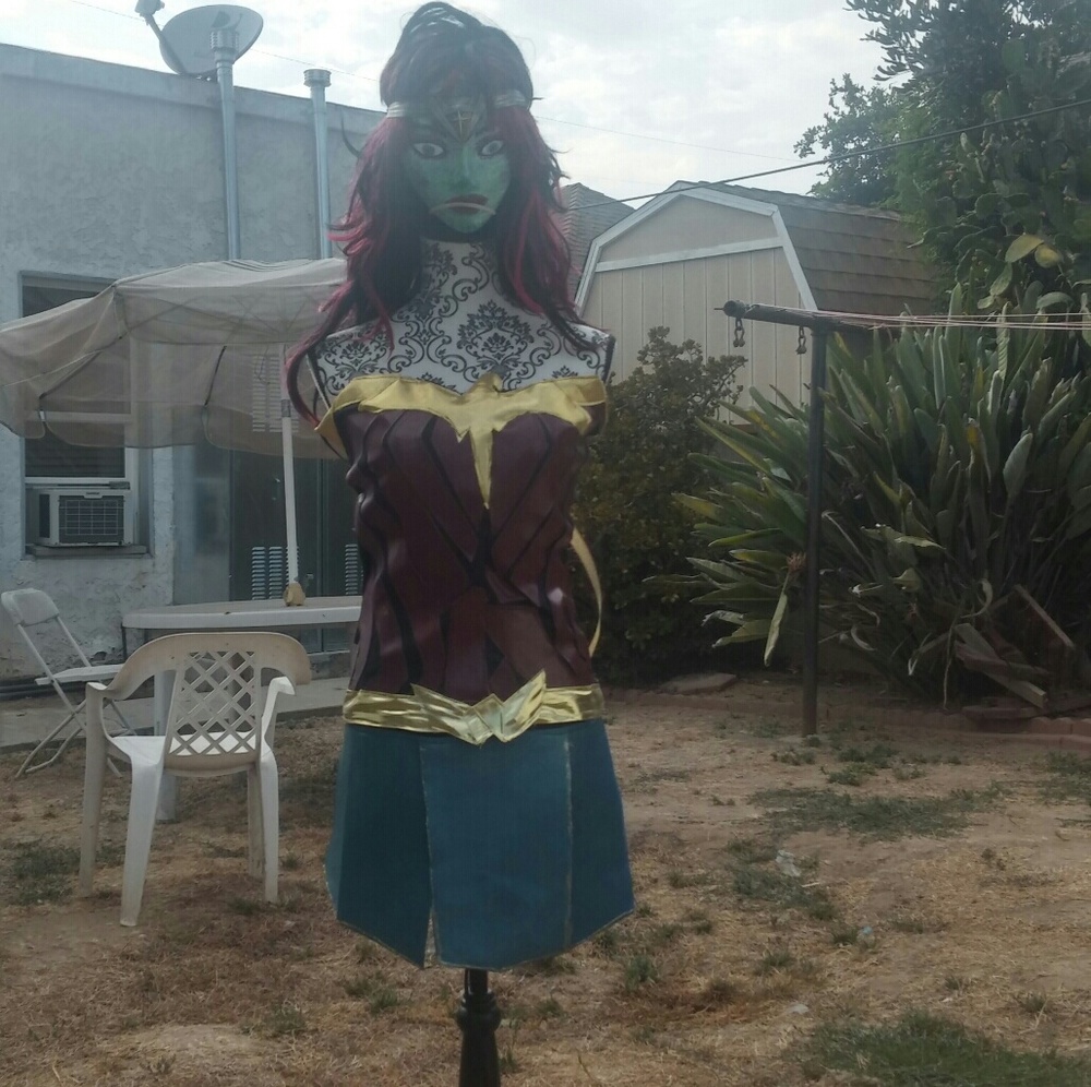 Modern wonder woman costume