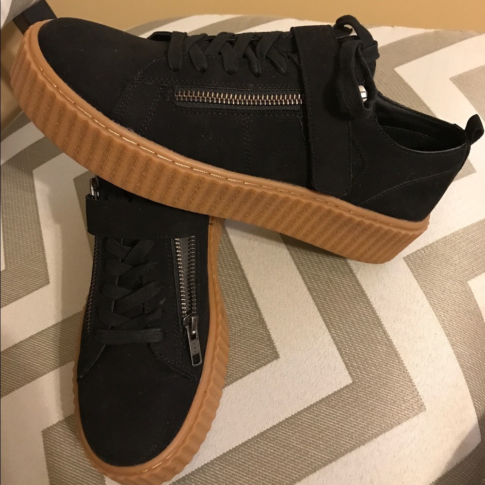 Nine West BuckleUp Platform Sneakers