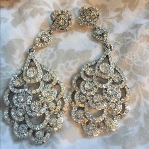 Nina wedding earrings
