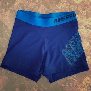 Nike Pros blue - adult small