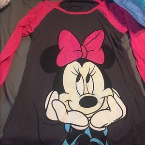 Minnie Mouse quarter sleeve shirt!