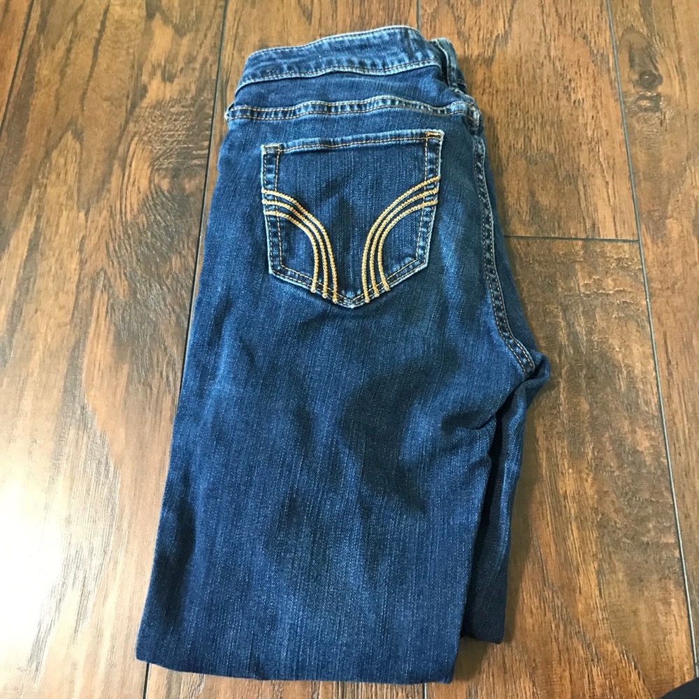 Regular blue Hollister skinny jeans