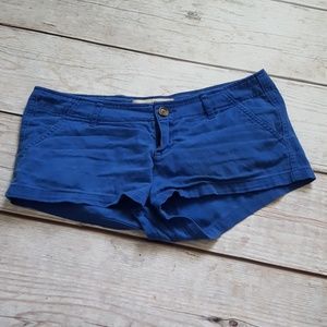 Hollister royal blue shorts