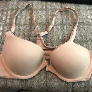 Body by Victoria racerback nude bra