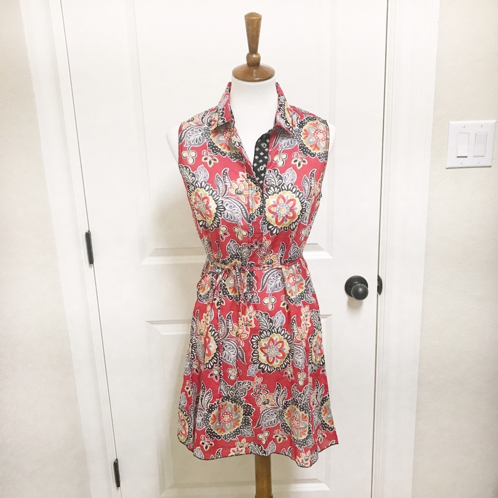 NWT Versatile 100% cotton print dress / tunic - XS