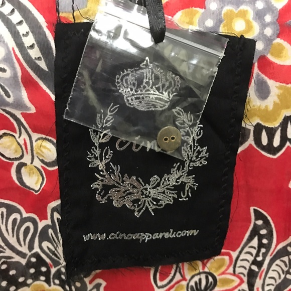 NWT Versatile 100% cotton print dress / tunic - XS - Picture 8 of 8