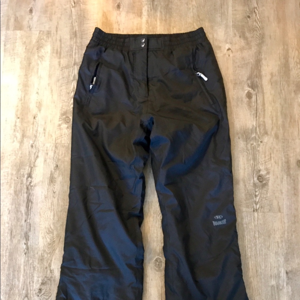Lightly used black ski pants