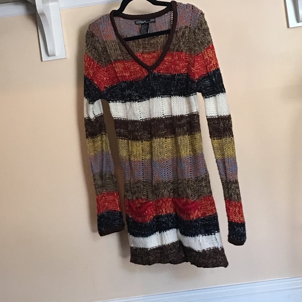 Multi colored sweater
