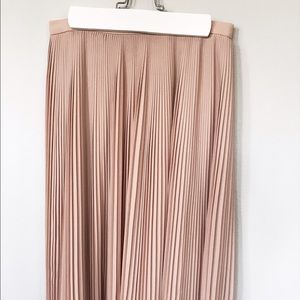 JCrew Micro Pleated Midi Skirt