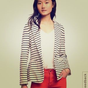 Old Navy Single Button Blazer Navy/Cream XL