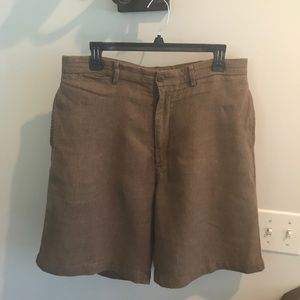 Men's linen shorts