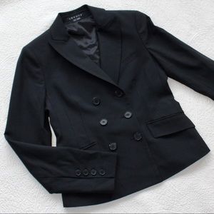 Theory Trant Double Breasted Suit Jacker