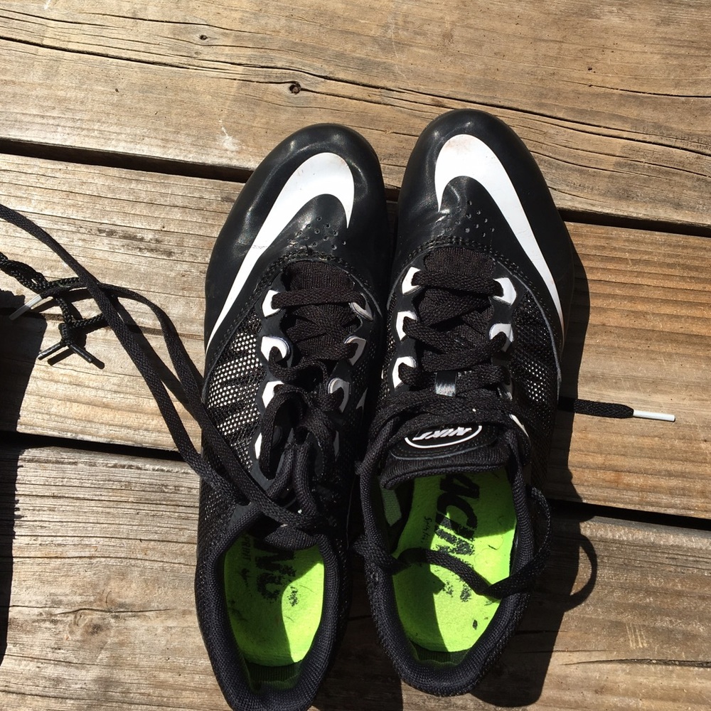 Nike sprinting spikes