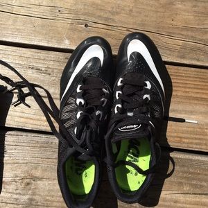 Nike sprinting spikes