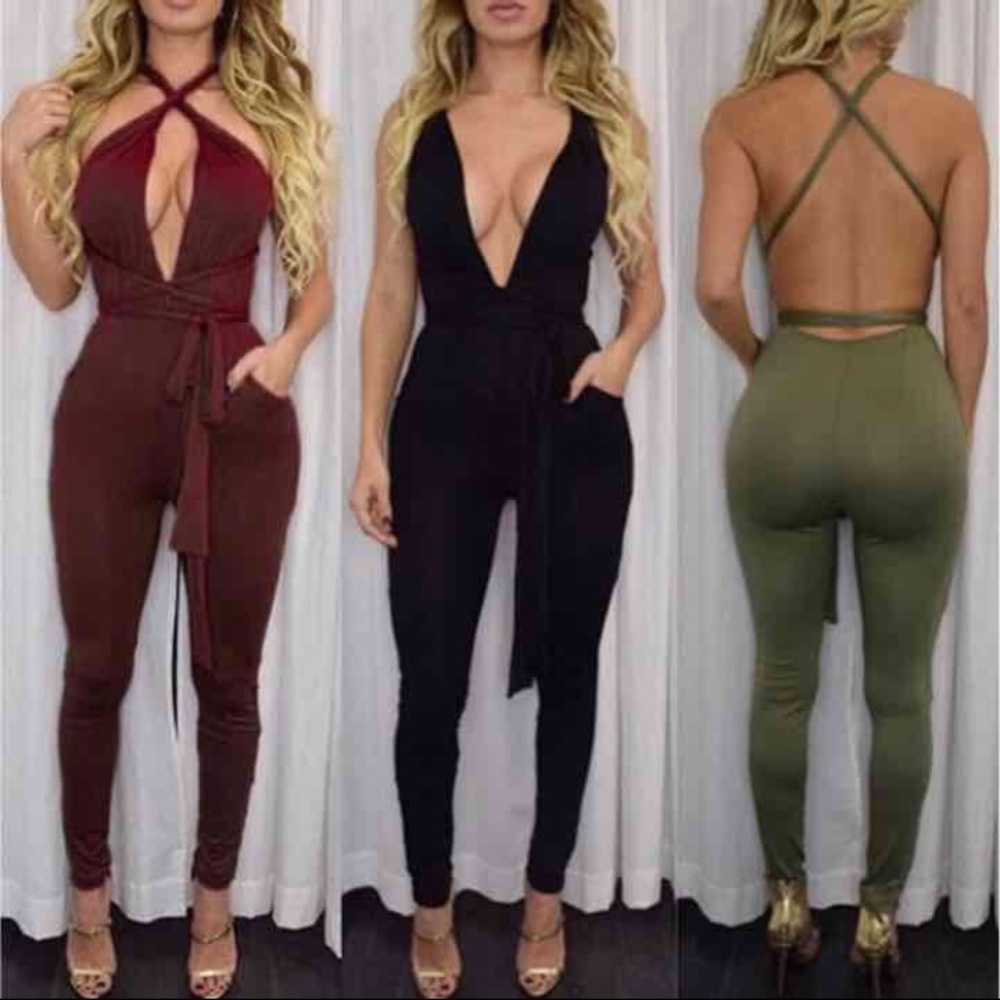 BLACK TIE UP ROMPER