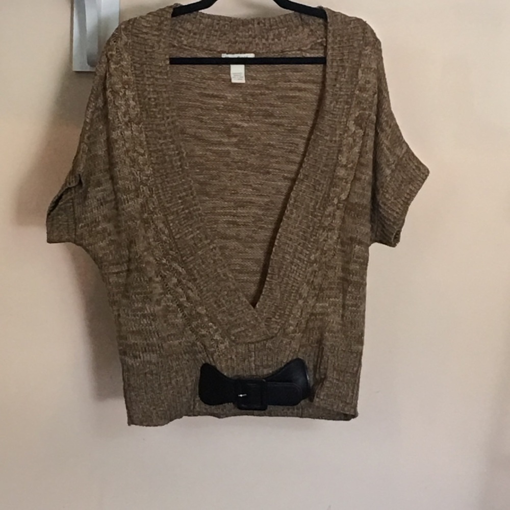 Brown sweater