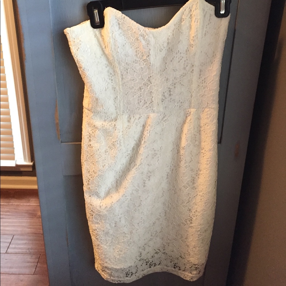 White lace Dress