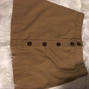 J. Crew Khaki Skirt